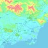 陵水黎族自治县地形图、海拔、地势