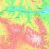 循化撒拉族自治县地形图、海拔、地势