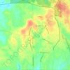 Fort Johnson South地形图、海拔、地势