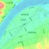 老城街道地形图、海拔、地势