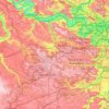 Yvelines地形图、海拔、地势