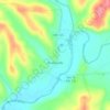 Bradleyville地形图、海拔、地势