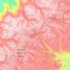 Sayausí地形图、海拔、地势