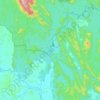 Sungai Tembeling地形图、海拔、地势