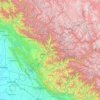 喜马偕尔邦地形图、海拔、地势