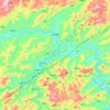 施洞镇地形图、海拔、地势