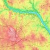 McLean地形图、海拔、地势