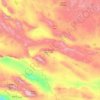 戈壁阿尔泰省地形图、海拔、地势