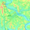 滨江街道地形图、海拔、地势