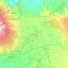 特蘭斯-恩佐亞郡地形图、海拔、地势