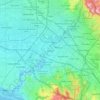 爾灣地形图、海拔、地势