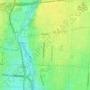 Bexley地形图、海拔、地势