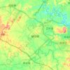 建设镇地形图、海拔、地势