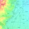邯山区地形图、海拔、地势