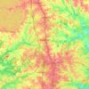 Huntersville地形图、海拔、地势