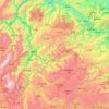 彝良县地形图、海拔、地势