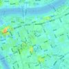 陆家嘴街道地形图、海拔、地势