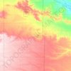 Banner County地形图、海拔、地势