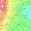 穆蘭卡郡地形图、海拔、地势