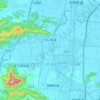 江口街道地形图、海拔、地势