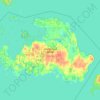 Drummond Island地形图、海拔、地势