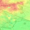 Trélazé地形图、海拔、地势