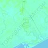 Sargent地形图、海拔、地势