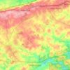 Willistown Township地形图、海拔、地势