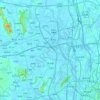 里水镇地形图、海拔、地势