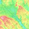 Luton地形图、海拔、地势