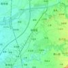 後壁區地形图、海拔、地势