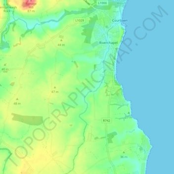 Ardamine地形图、海拔、地势
