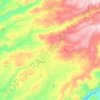 Murphys地形图、海拔、地势