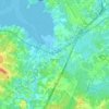 Greenland地形图、海拔、地势