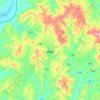 浔溪乡地形图、海拔、地势