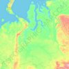 乌拉尔联邦管区地形图、海拔、地势