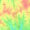 双墩镇地形图、海拔、地势