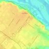 San Pedro地形图、海拔、地势