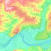 городское поселение Елабуга地形图、海拔、地势