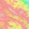 门源回族自治县地形图、海拔、地势