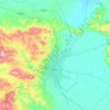 Karatay地形图、海拔、地势