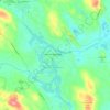 Lake Arrowhead地形图、海拔、地势
