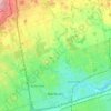 Markham—Unionville地形图、海拔、地势