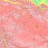 红柳镇地形图、海拔、地势