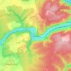 Liverdun地形图、海拔、地势