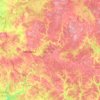 斯摩棱斯克州地形图、海拔、地势
