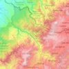 Carchi地形图、海拔、地势