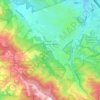 Portola Valley地形图、海拔、地势