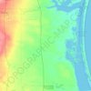 Kenedy County地形图、海拔、地势