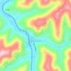 Wayland地形图、海拔、地势